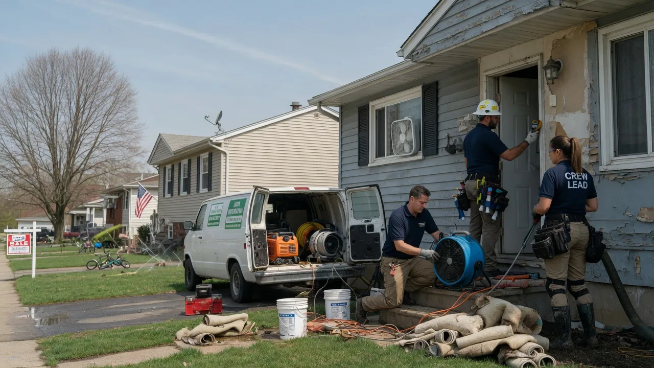 Flood Cleanup in Lowmansville, KY near me